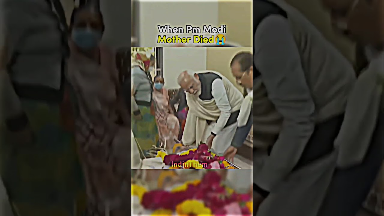 Pm Modi love for his mother 
