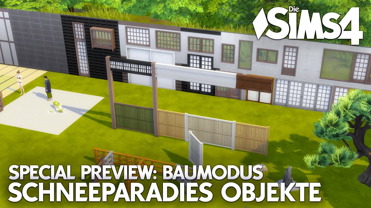 Ich habe gespielt! 😍 Alle BaumodusObjekte + Debug in Die Sims 4 Ab ins