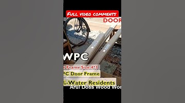 WPC door frame #shorts #short #wpc #wpcdoor #wpcdoorframe #wpcframes