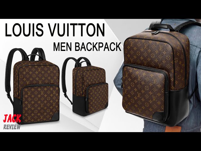 LOUIS VUITTON Monogram Macassar Dean Backpack 936793