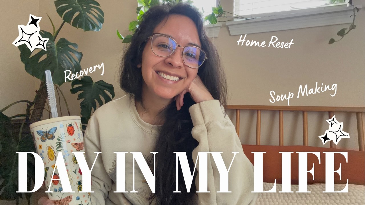 🚨 Sick Day Reset: Cleaning The House & Making Some Soup 🍲✨