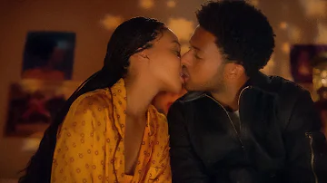 Grown-ish 4x05 Kiss Scene - Kiela and Doug