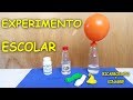 Como Inflar un Globo con Bicarbonato de Sodio y Vinagre! EXPERIMENTOS FÁCILES