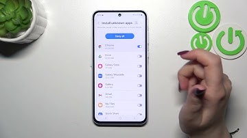 How to Allow Unknown Sources on SAMSUNG Galaxy A55 5G
