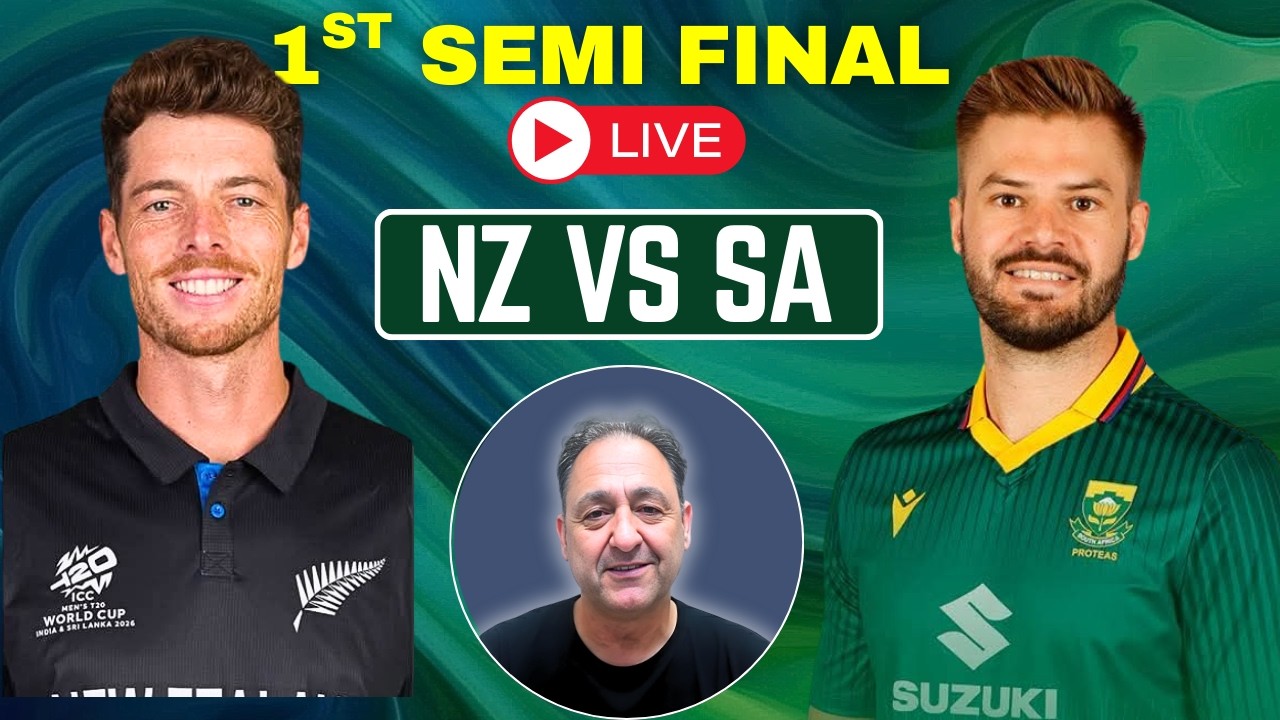 New zealand vs South Africa | 1st Semifinal | NZ VS SA Semifinal | LIve ...