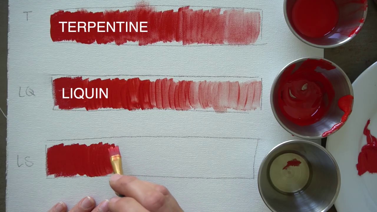 How To Use Linseed Oil And Turpentine In Oil Painting!