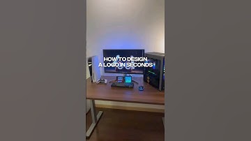 | How to design a logo in seconds👍 | #ai #aitools #productivity |