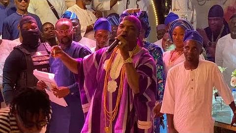 OBESERE GIFTED HIS BAND MEN HOUSE & LANDS AT HIS 60TH BIRTHDAY