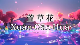 萱草花 Xuan Cao Hua — 何洁 [ 动态歌词 Pinyin Lyrics ]