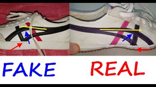 Onitsuka Tiger Asics Real Vs Fake Review, How To Spot Counterfeit Onitsuka  Tiger Trainers. - Youtube
