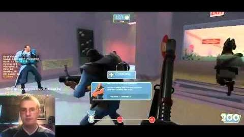 Team Fortress 2 Heavy Rampage Livestream Live Commentary Part 1
