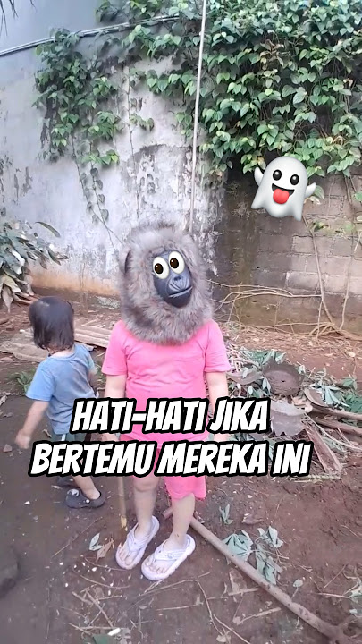 Beware of the Scary Monkey Mask‼️ #trending #shorts #subscribe #fypshorts #monkeymask #clown #cute