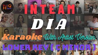 Inteam - Dia - Karaoke - Lower Key -1,5 (C Minor) - With Hazamin Inteam Version