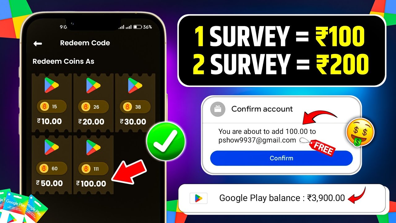 🎉 Free Redeem Code | Free Google Play Redeem Code | How To Get Free Redeem Code For Play Store