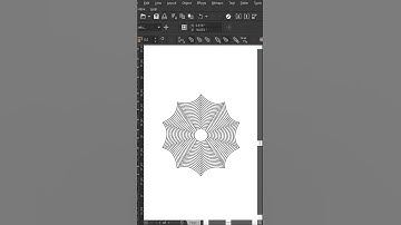 #Spider Web Design in Coreldraw | Coreldraw Tips & Tricks | Tutorial #coreldraw #shorts