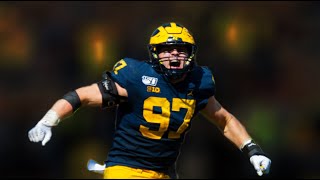 Aidan Hutchinson Highlights | Michigan Defensive Player of the Week vs MSU