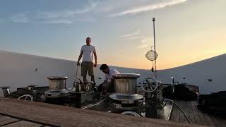 A Day as a Deckhand 52M Yacht - Vlog 1