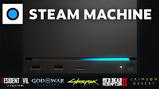 Steam Machine Unboxing + 4TB Upgrade + 10 Games Tested