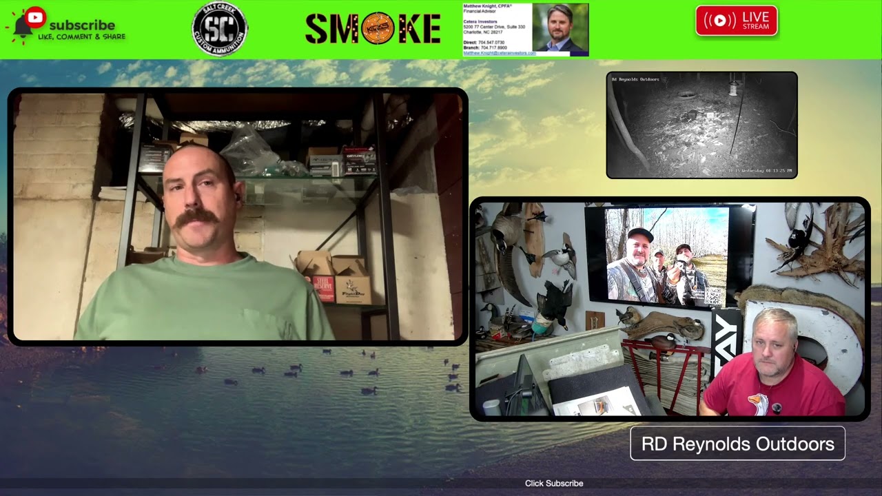 Pattern Pros Joins RD Reynolds Outdoors LIVE | Shotgun Shell Secrets & Hunting Chat