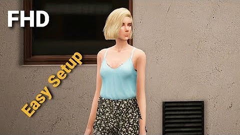 HOW TO INSTALL Sims 4 Custom Female Ped [Add-On Ped] IN GTA V | gta 5 mods | 100% WORKING
