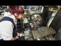 Clueless Machinist | My Wife's First Time Using a Metal Lathe