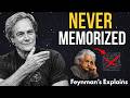 Einstein Never Memorized Facts — Feynman Explains His Genius Method