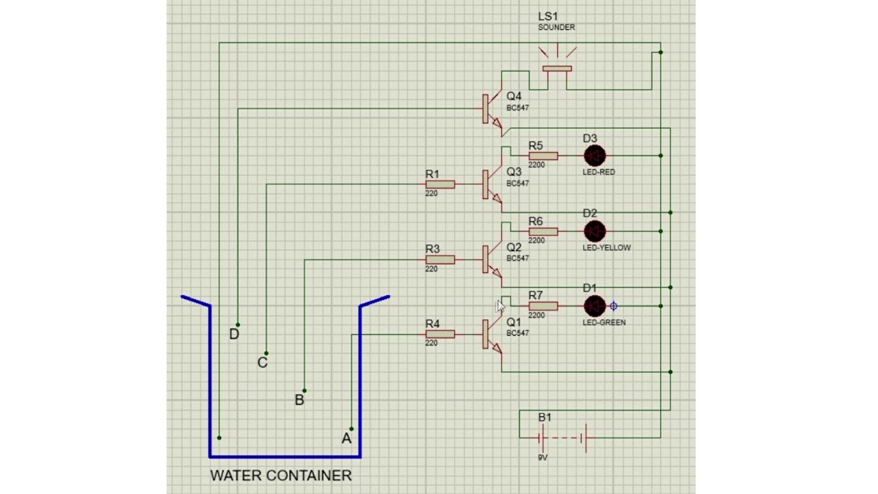 Water level indicator project - YouTube