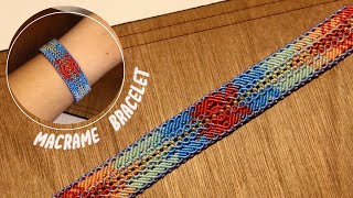 Craft a Unique "Ice and Fire" Macrame Bracelet at Home screenshot 4