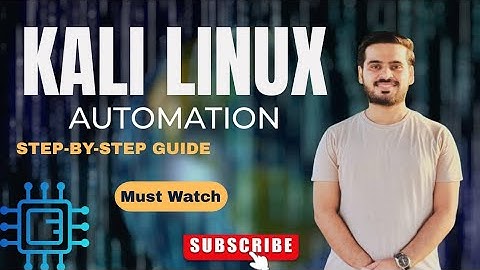 Task 1:  Kali Linux automation (scripting challenge)