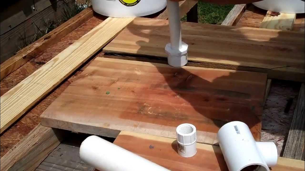 How to Build an Enclosed Automatic Bell Siphon for Aquaponics YouTube
