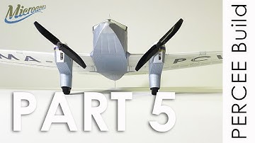 PART 5 - Microaces Percee Twin engine micro build video..Inner Wings & Nacelle Attachment