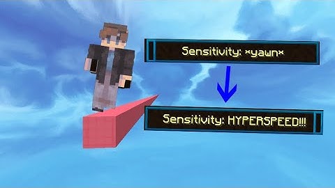 Bedwars But If I DIE, My Sensitivity is RANDOMIZED!!!