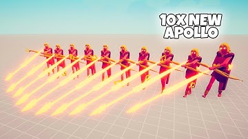 10x APOLLO vs EVERY FACTION | TABS Totally Accurate Battle Simulator Gameplay