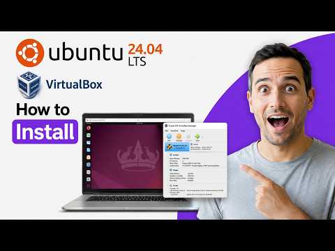 How to Install Ubuntu 24.04 LTS on VirtualBox in Windows 10 or 11 (2026 Full Guide)