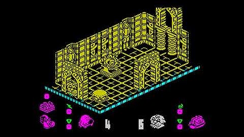 Jeremy Webb playing Head Over Heels by Ocean Software for the 48k Sinclair ZX Spectrum