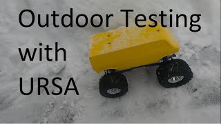 Initial Outdoor Testing wth URSA the 3D Printed Monster Truck