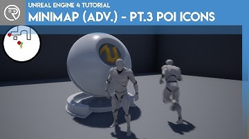 Unreal Engine 4 Tutorial - Minimap (Advanced) - Part 3 - NPC/Object Icons