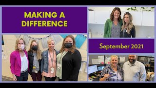 September 2021 Making a Difference