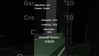 RSurf Map Review - 123 by 3vade 5 #roblox #surf #bhop #fyp