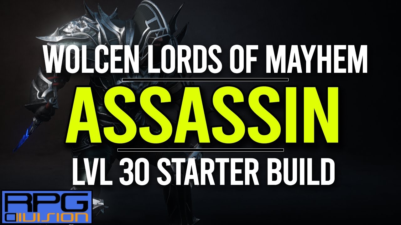 Assassin Starter Build - WOLCEN LORDS OF MAYHEM