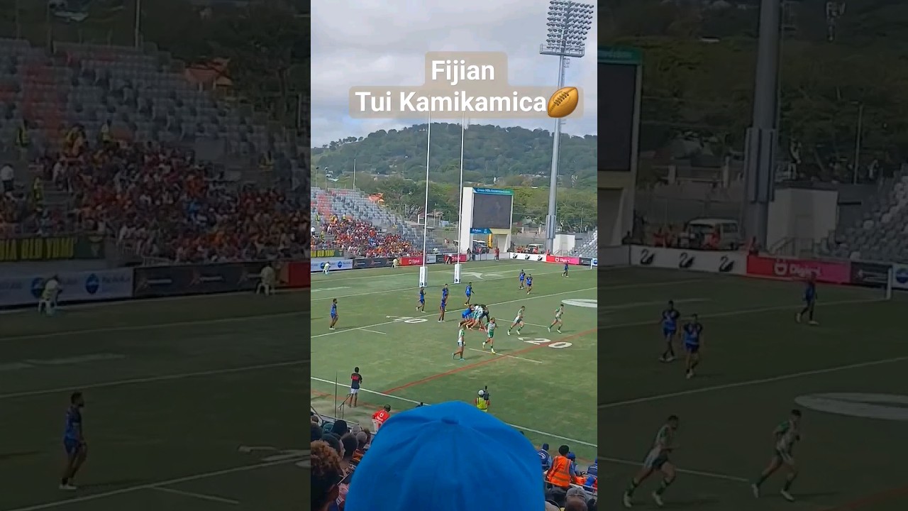 Fiji vs Cook Islands in PNG❤🏉.     