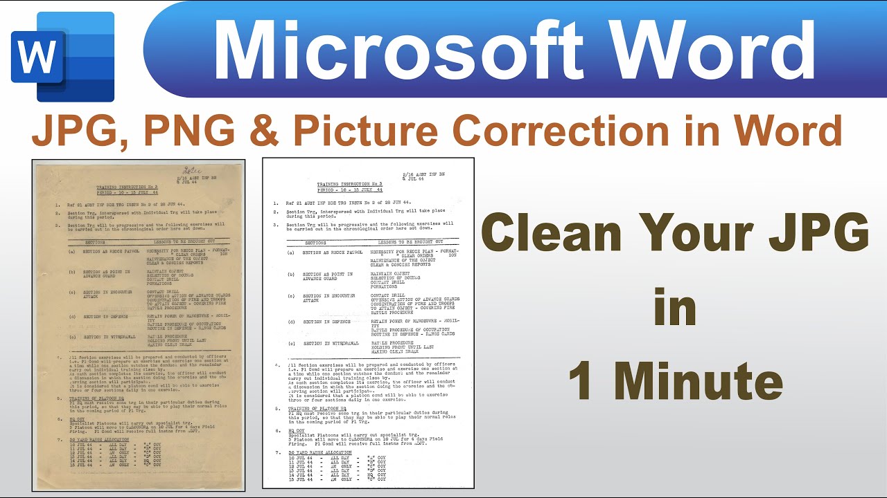 How to Clean and Repair JPG, PNG, or Any Documents in MS Office Word by