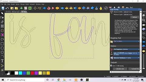 Carveco Maker - Tutorial - Fancy Text