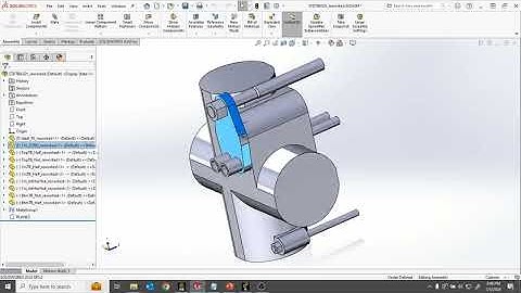 Full Associativity Between SolidWorks CAD and Ansys Mechanical