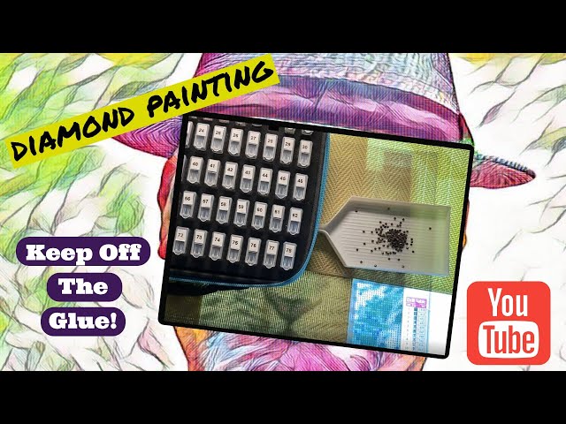 How to Diamond Paint With Glue Dots