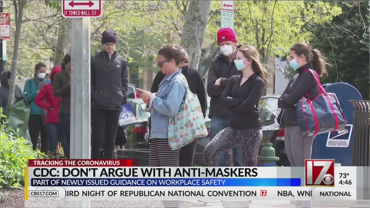CDC: Don't argue with anti-maskers