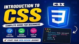 Introduction to CSS | CSS Tutorial for Beginners | Learn CSS Basics