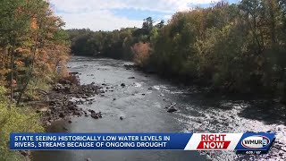 New Hampshire rivers, streams see historically low water levels as drought continues