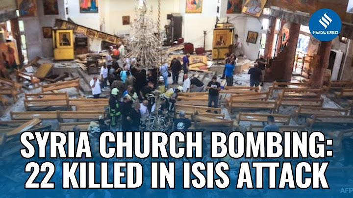 Deadly Blast in Damascus Church- 22 Dead, 63 Injured | Syria Church Attack | Damascus Church Bombing