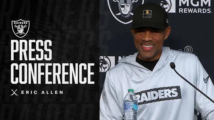 HOF Semifinalist Eric Allen Presser - 11.25.24 | Raiders | NFL
